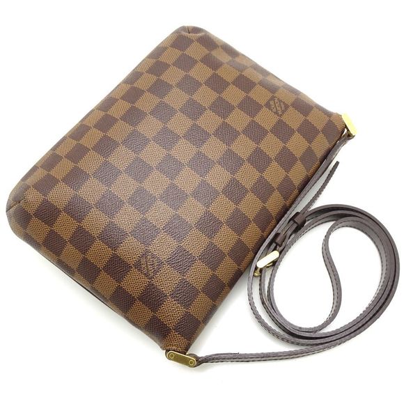 Louis Vuitton Damier Musette Tango Ebene Brown - Picture 3 of 7